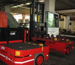 Warehouse equipment for corporate relocation